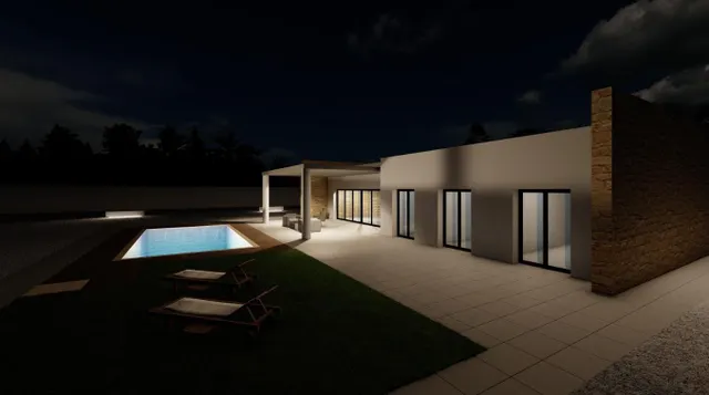 Villa de Obra Nueva Llave en Mano en Pinoso – Exclusividad, Espacio y Confort en Plena Naturaleza — 24