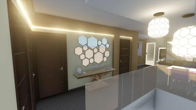 Edificio de obra nueva con piscina  y plaza de parking en Muro — 32