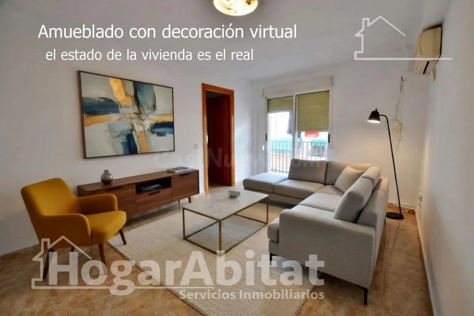 Alto, luminoso y exterior con balcón