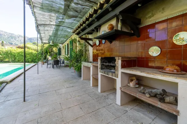 Finca con piscina privada y licencia vacacional en Fornalutx - foto 3