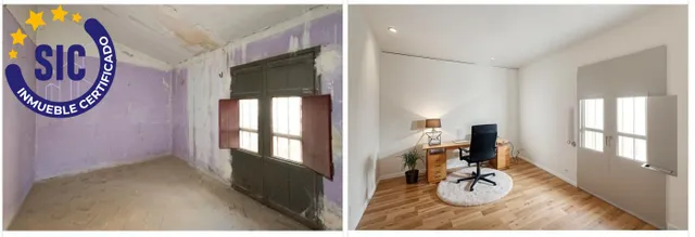 ESTUPENDA CASA  DE TRES PLANTAS JUNTO A LA PLAZA CLAVE — 24