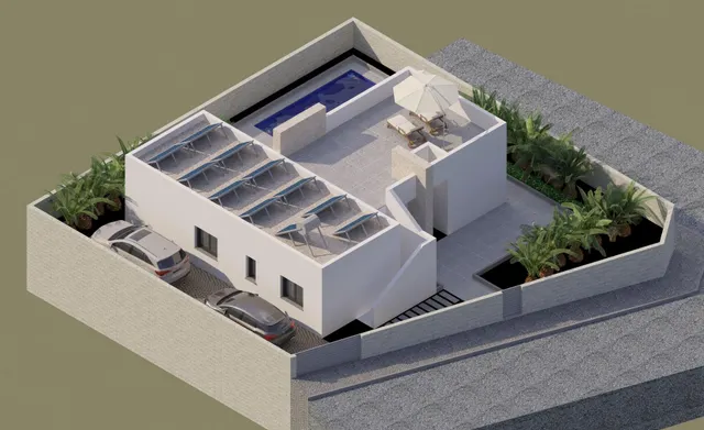 VILLA MODERNA DE NUEVA CONSTRUCCIÓN EN BENIJOFAR — 5