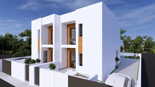 Villa pareada de 3 dormitorios con piscina privada a la vent - foto 2