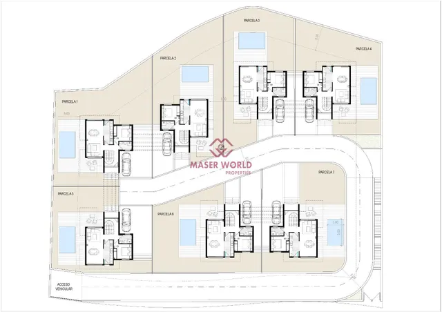 Nueva Promoción de 7 Chalets en La Nucía — 14