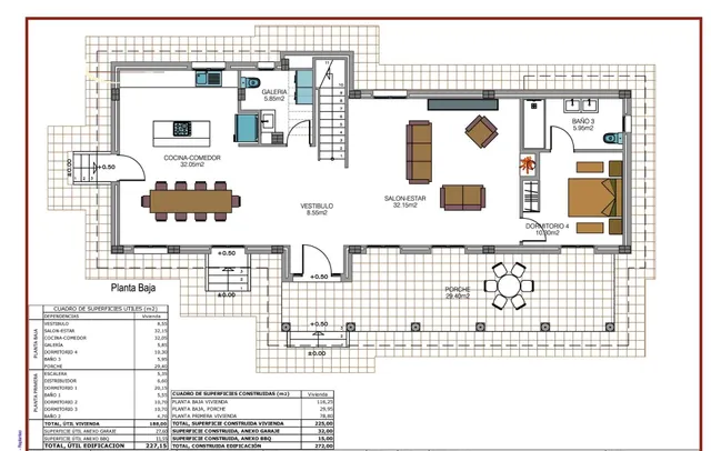 VILLAS DE OBRA NUEVA EN PINOSO — 42