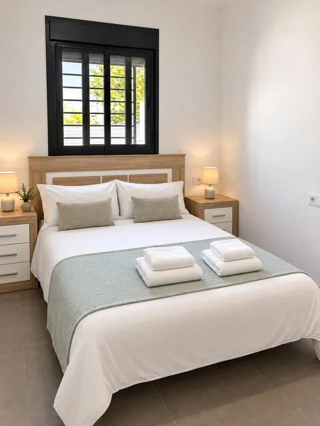 Chalet con piscina, jardín y placas solares en pago del humo – no hipotecable — 7