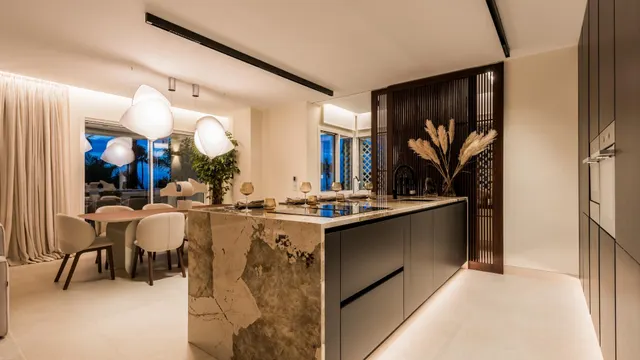 Apartamento de lujo reformado de 3 dormitorios y 2 baños con vistas al mar. Sierra Blanca — 9