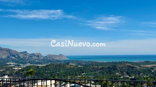 VILLA A ESTRENAR CON VISTAS AL MAR EN POLOP (ALICANTE) - foto 3