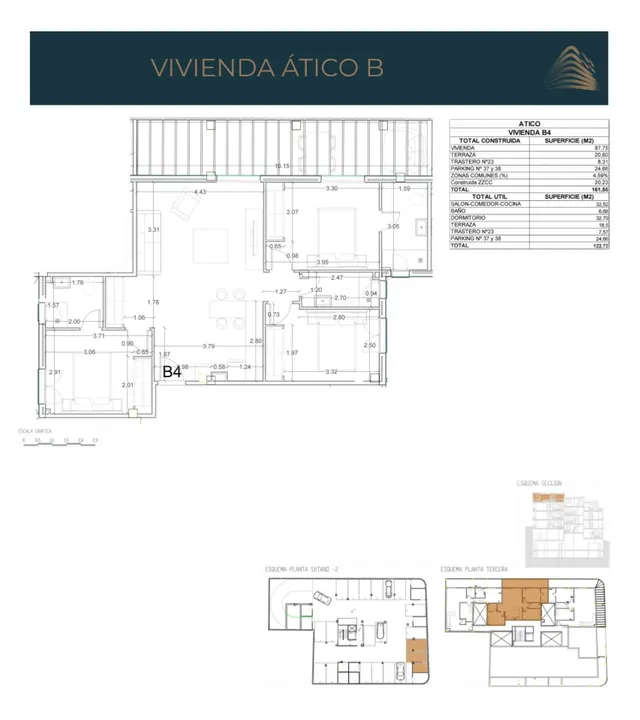 Ático 3 habitaciones 162m² en venta - Las Flores — 22