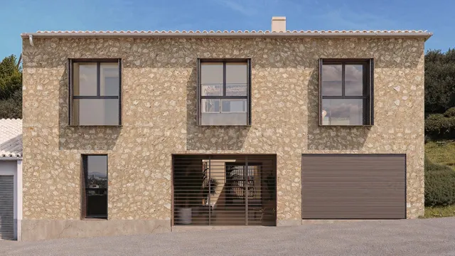 Exclusiva casa de pueblo que se construirá en Lloseta: diseñ