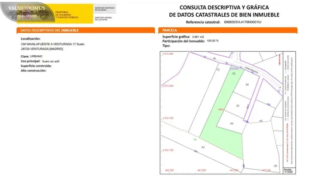 Parcela en venta - Venturada — 3