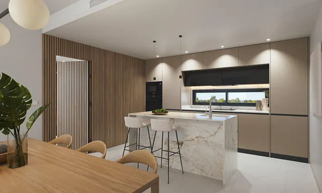 Apartamentos de lujo de nueva construcción en venta en el complejo Santa Rosalia Lake and Life Resort, en Murcia — 13