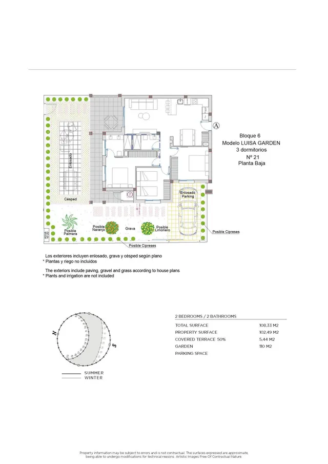Bungalow Planta Baja 3 habitaciones 108m² en venta - Doña Pepa — 21
