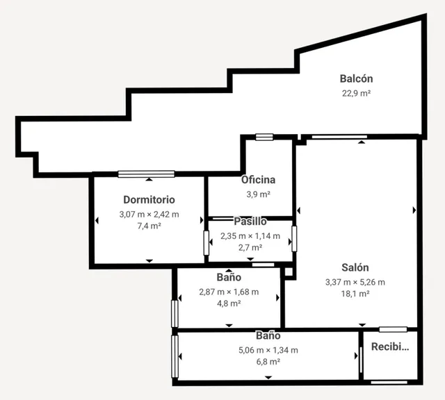 Piso en recogidas con terraza y garaje opcional — 31