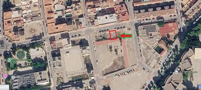 Solar urbano en el centro de Blanca | 483 m2 edificables — 2