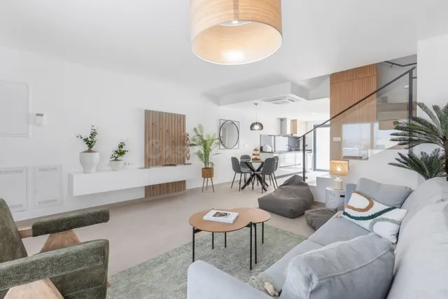 Modernas casas adosadas con solárium y sótano en Rafal, Alicante — 11