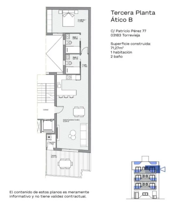 Apartamento 2 habitaciones 127m² en venta - torrevieja — 12