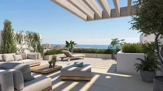 C3A - Atico de obra nueva en venta en Estepona | CABANILLAS  - foto 2