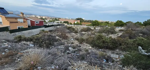 parcela en el calvario mutxamel 936 m2 URBANO — 2