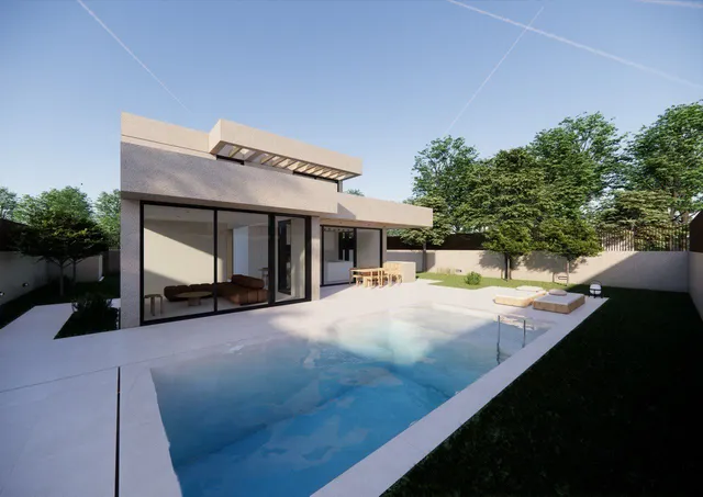 Villa 4 habitaciones 208m² en venta - Alberca — 25