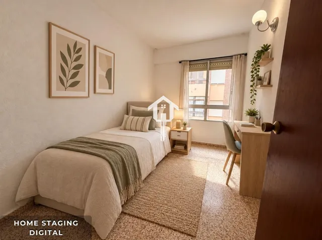 PISO EN VENTA EN ALICANTE. ZONA DE BABEL. 74m2, 4 habitaciones, 1 BAÑO Y 1 ASEÑO, TERCERA PLANTA CON ASCENSOR. — 30
