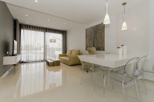¡LLAVE EN MANO! PRECIOSA VILLA DE OBRA NUEVA EN PLAYA HONDA(LA MANGA). — 3