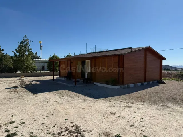 Parcela de 3.214 m2 con casa NUEVA en La Matanza (Fortuna)
