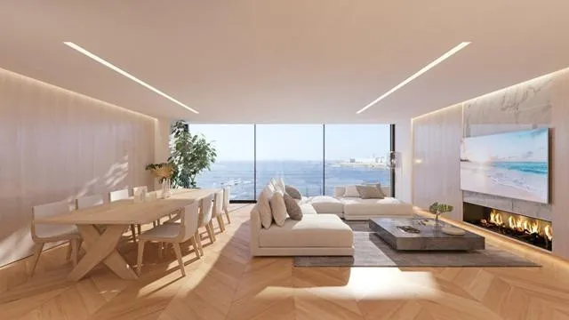 Vivienda con vistas al mar, garaje y trastero.