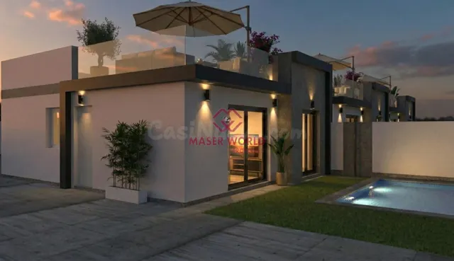 Villas de lujo de una sola planta con piscina privada en Bal