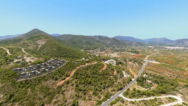 Villas de arquitectura organica de 3 dormitorios a la venta en Lliber, Costa Blanca. — 4