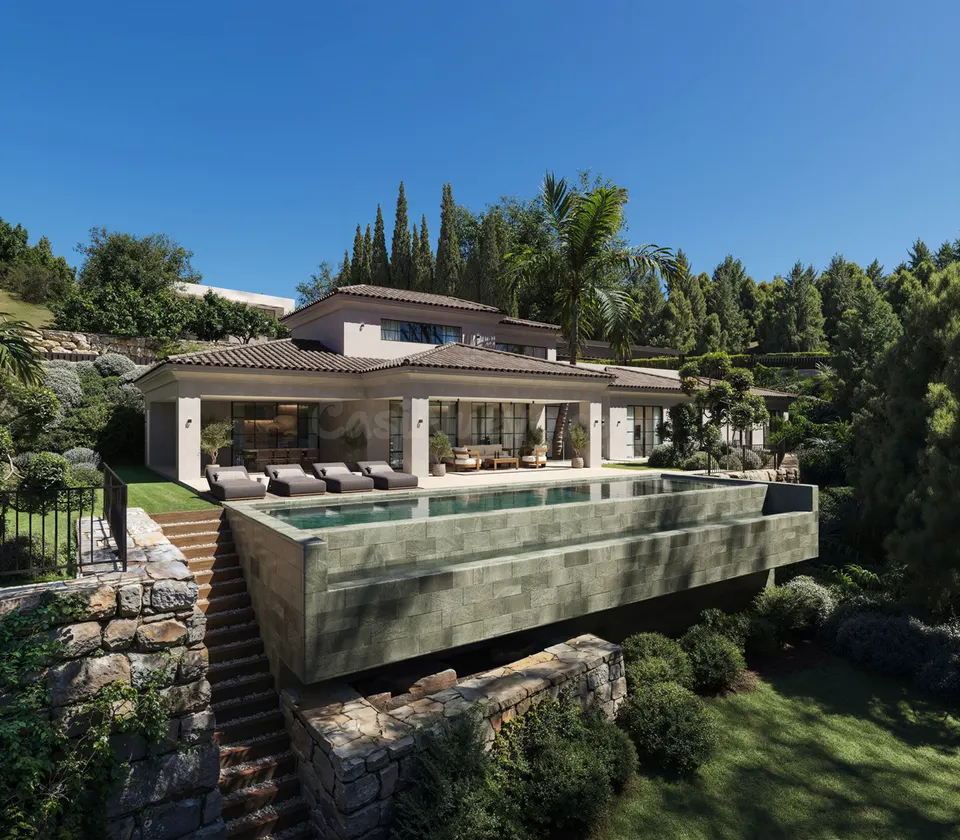 Parcela premium con licencia en Benahavís para villa exclusiva