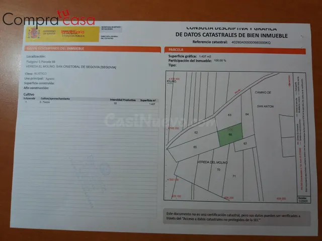 VENTA.-.LOTE DE FINCAS RUSTICAS EN SAN CRISTOBAL-SEGOVIA - foto 4
