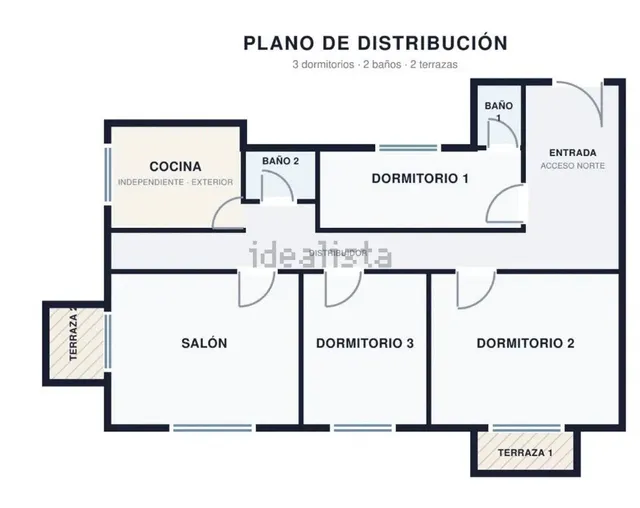 VIVIENDA EXTERIOR CON 3 habitaciones Y DOS TERRAZAS JUNTO A LA UNIVERSIDAD DEL SAGRADO CORAZÓN — 39