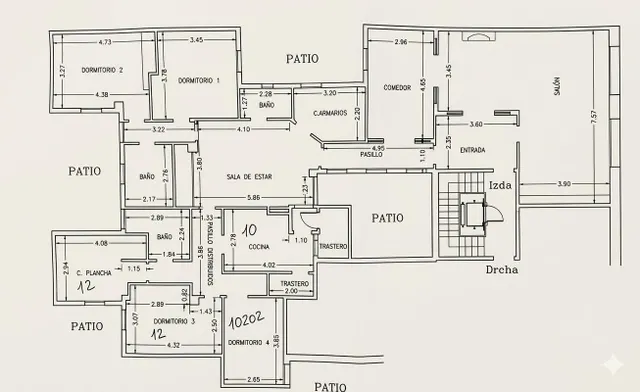 Piso exterior en venta en Goya — 24