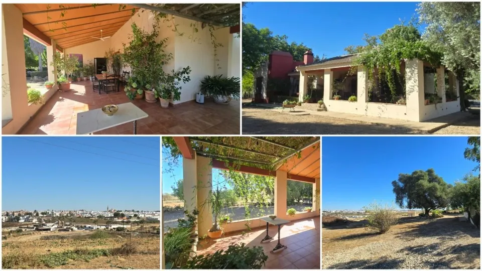 Magnífica casa de campo con piscina y vistas a Moguer, en finca de casi 15.000 m2