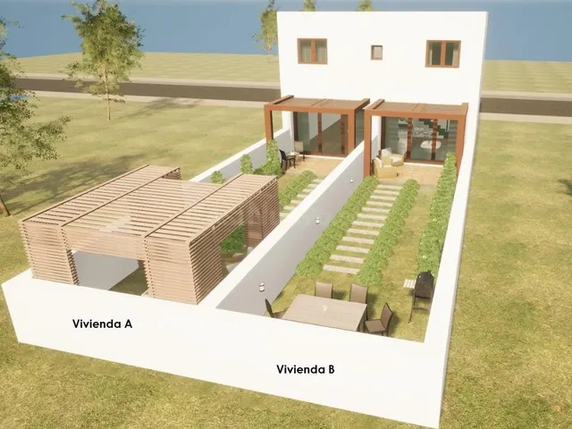 EN CONSTRUCCIÓN * 2 PAREADOS CON JARDÍN EN LA VILETA. (Posib - foto 2