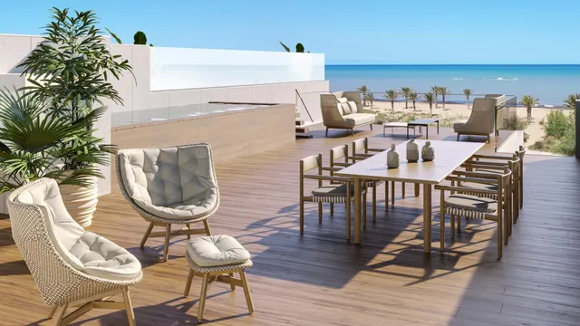 Apartamento en planta baja de obra nueva en exclusiva urbanización en primera línea de playa — 20