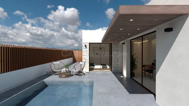 Chalet Nuevo y Moderno con Piscina en Urbanización Privilegi - foto 2