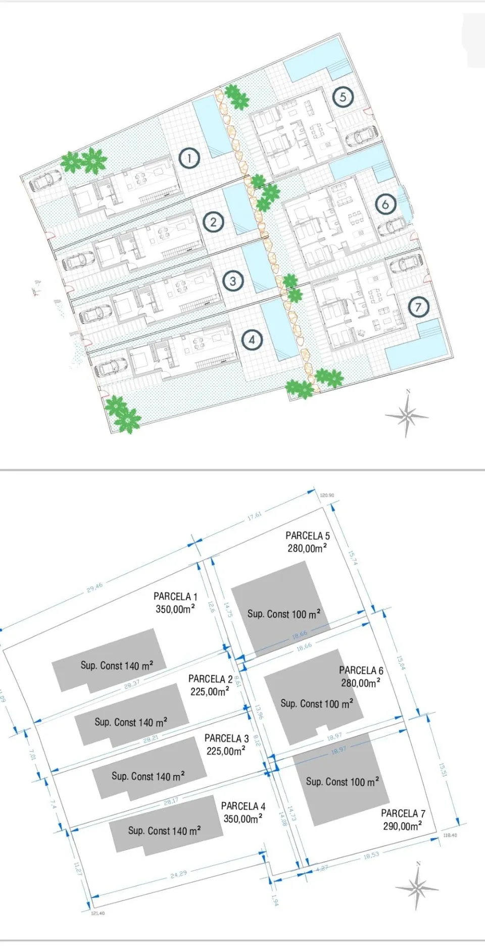 Terreno para hacer siete viviendas independientes o centro comercial ,buena ubicación.