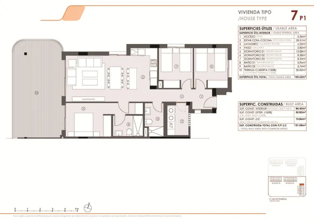 Apartamento 3 habitaciones 84m² en venta - El limonar — 19