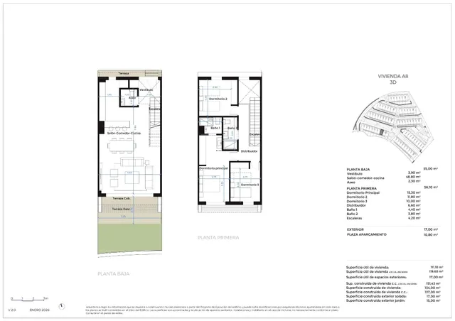 Pareado 3 habitaciones 137m² en venta - La Cala de Mijas — 17