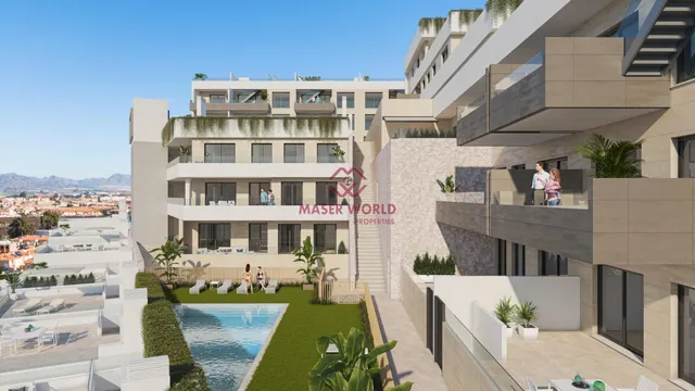 COMPLEJO RESIDENCIAL DE OBRA NUEVA EN AGUILAS — 2