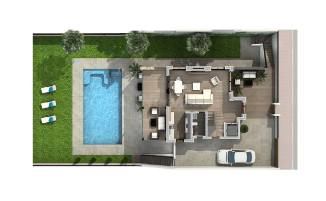 Villa de lujo en primera línea del campo de Golf — 2