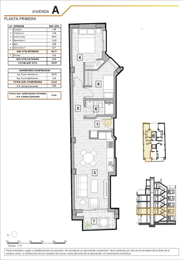 Apartamentos de nueva construcción a 600 metros de la playa en Guardamar del Segura — 18