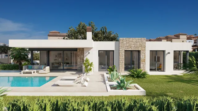 VILLA DE OBRA NUEVA EN CALPE — 2