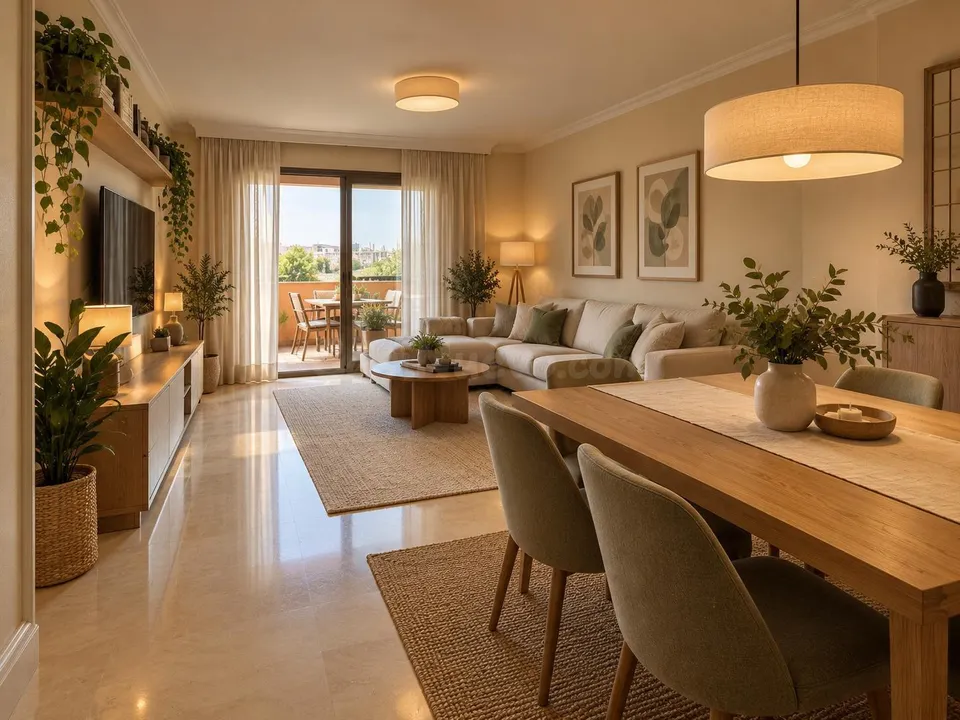 AMPLIO PISO DE 4 DORMITORIOS CON TERRAZA, PISCINA Y GARAJE EN MÁLAGA ☀️