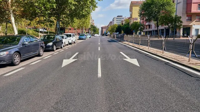 En pleno centro.
