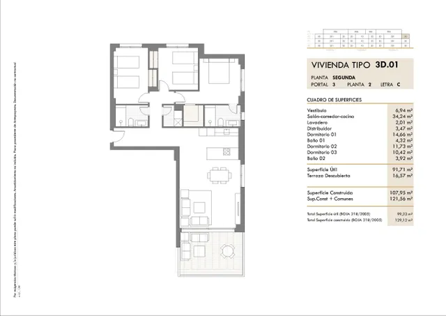 Apartamento 3 habitaciones 107m² en venta - La Cala Golf - Lagar Martell — 25