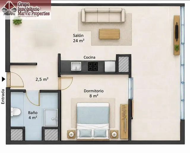 Acogedor Apartamento Reformado en Benidorm con Piscina y Vistas al Sureste — 28