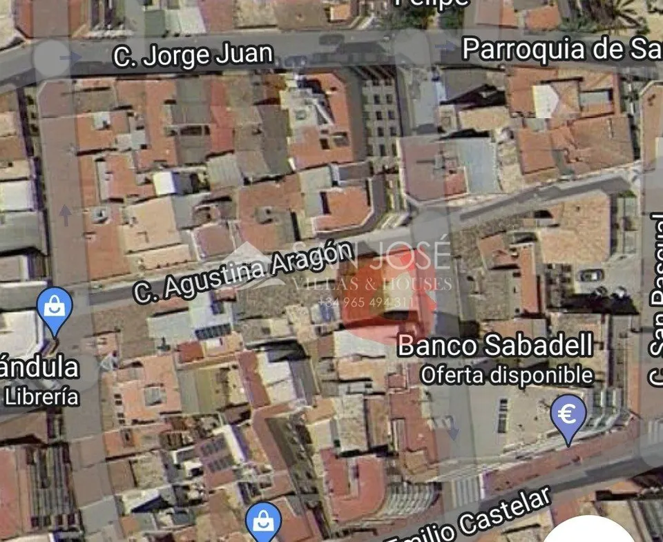 SOLAR TERRENO URBANO EN PLENO CENTRO DE NOVELDA